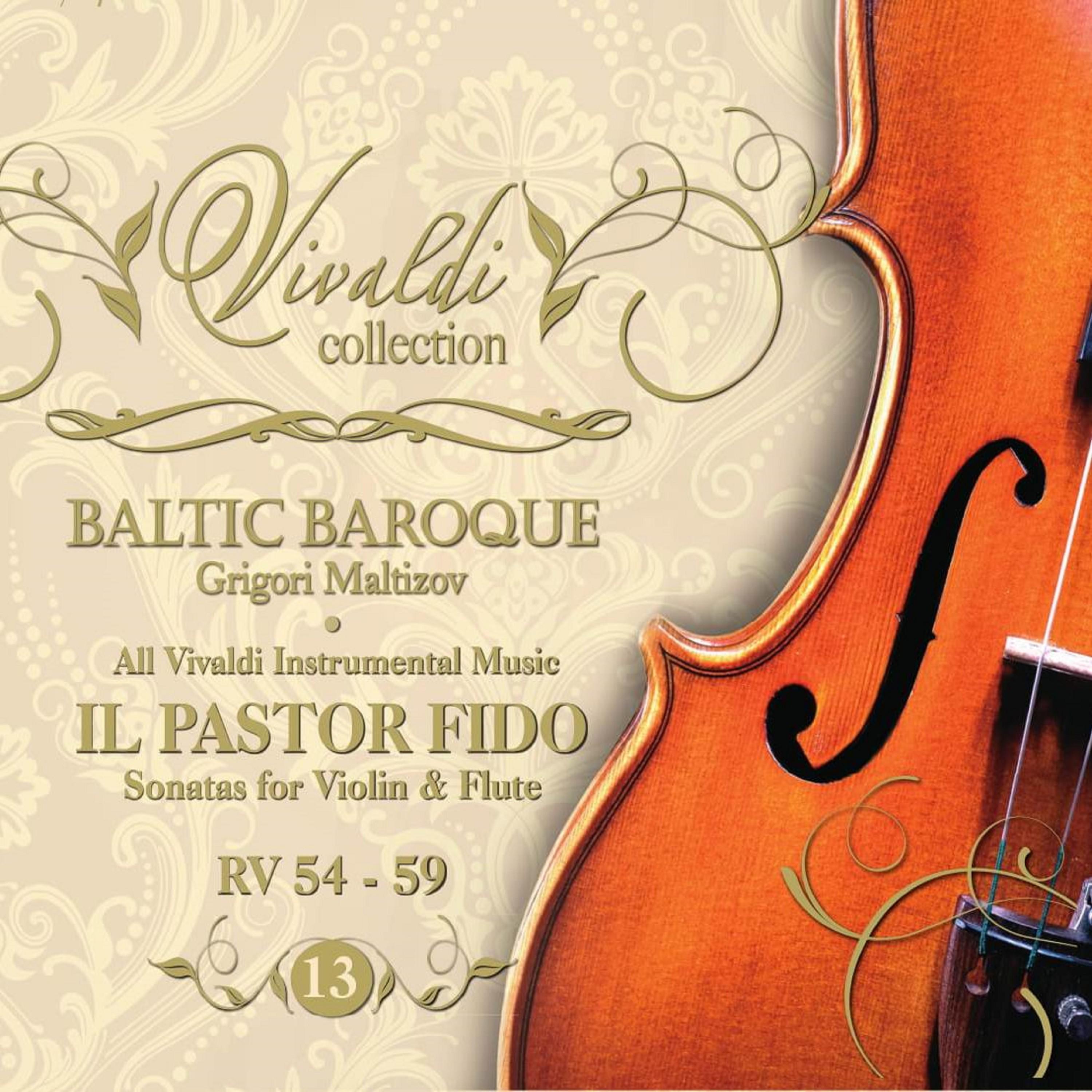 Vivaldi Il Pastor Fido Sonata in G Minor for Violin and Bc Fuga da Capella Alla Breve RV 59, Krestinskaya, Maltizova, Koreneva