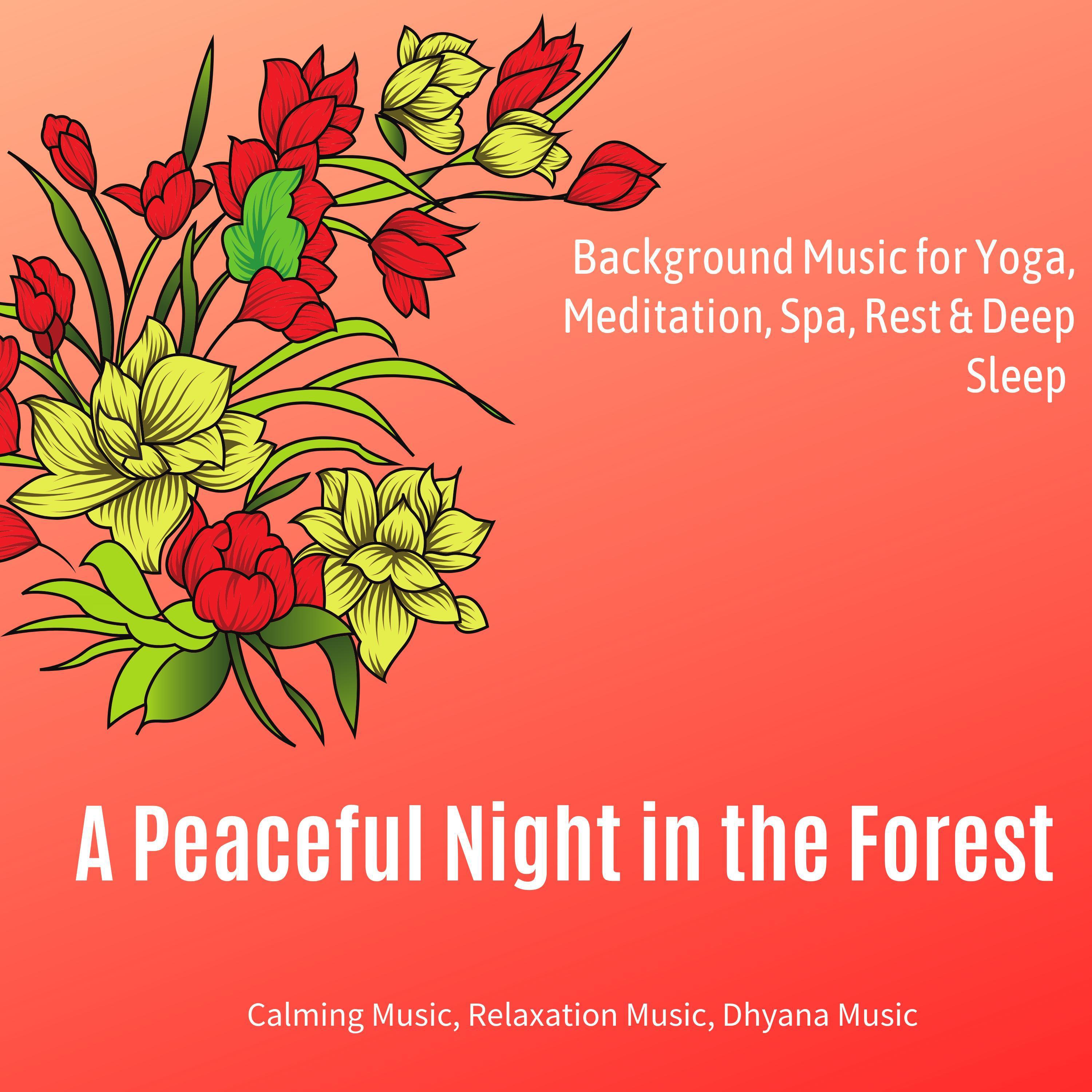 A Peaceful Night In The Forest (Background Music For Yoga, Meditation, Spa, Rest & Deep Sleep) (Calming Music, Relaxation Music, Dhyana Music)