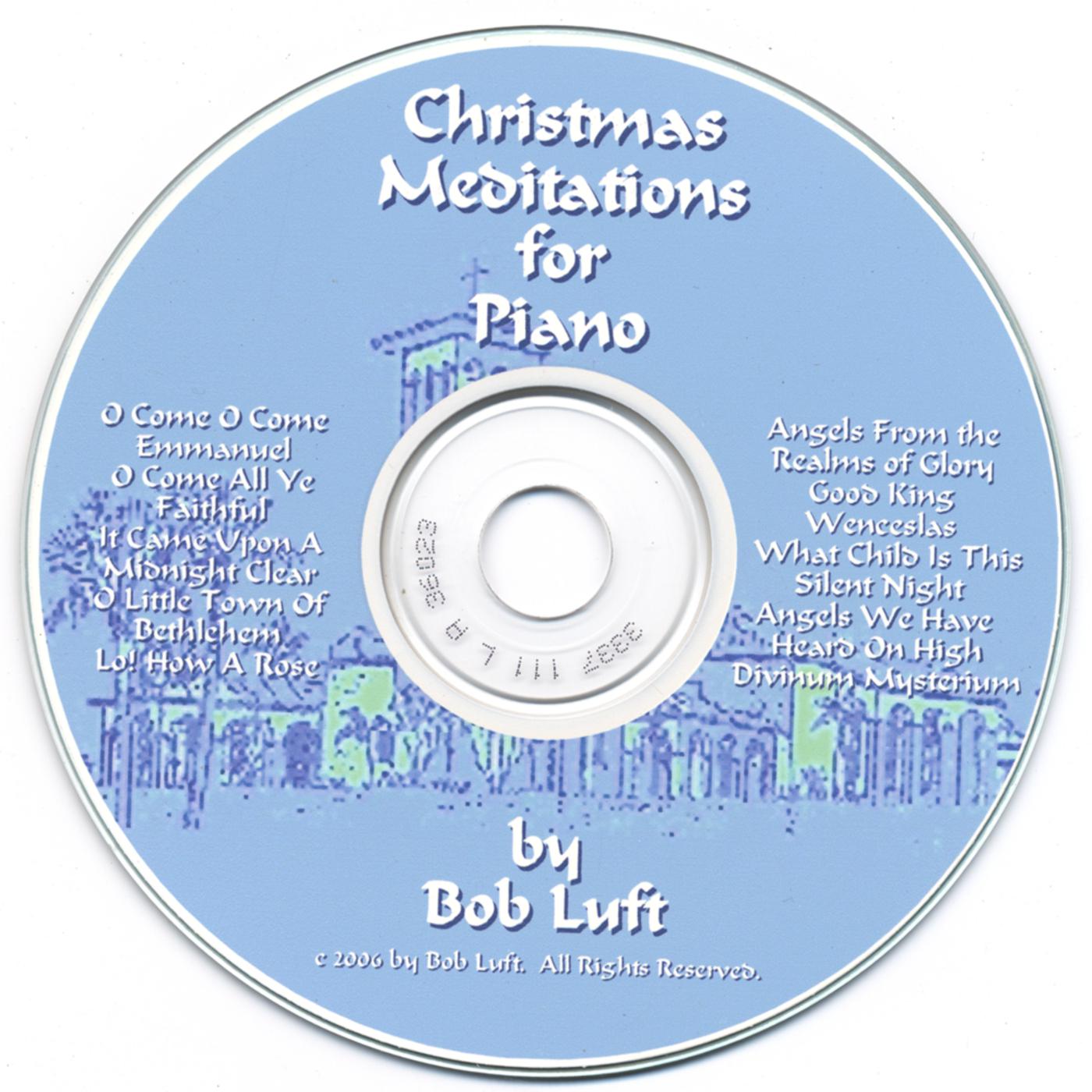 Christmas Meditations for Piano