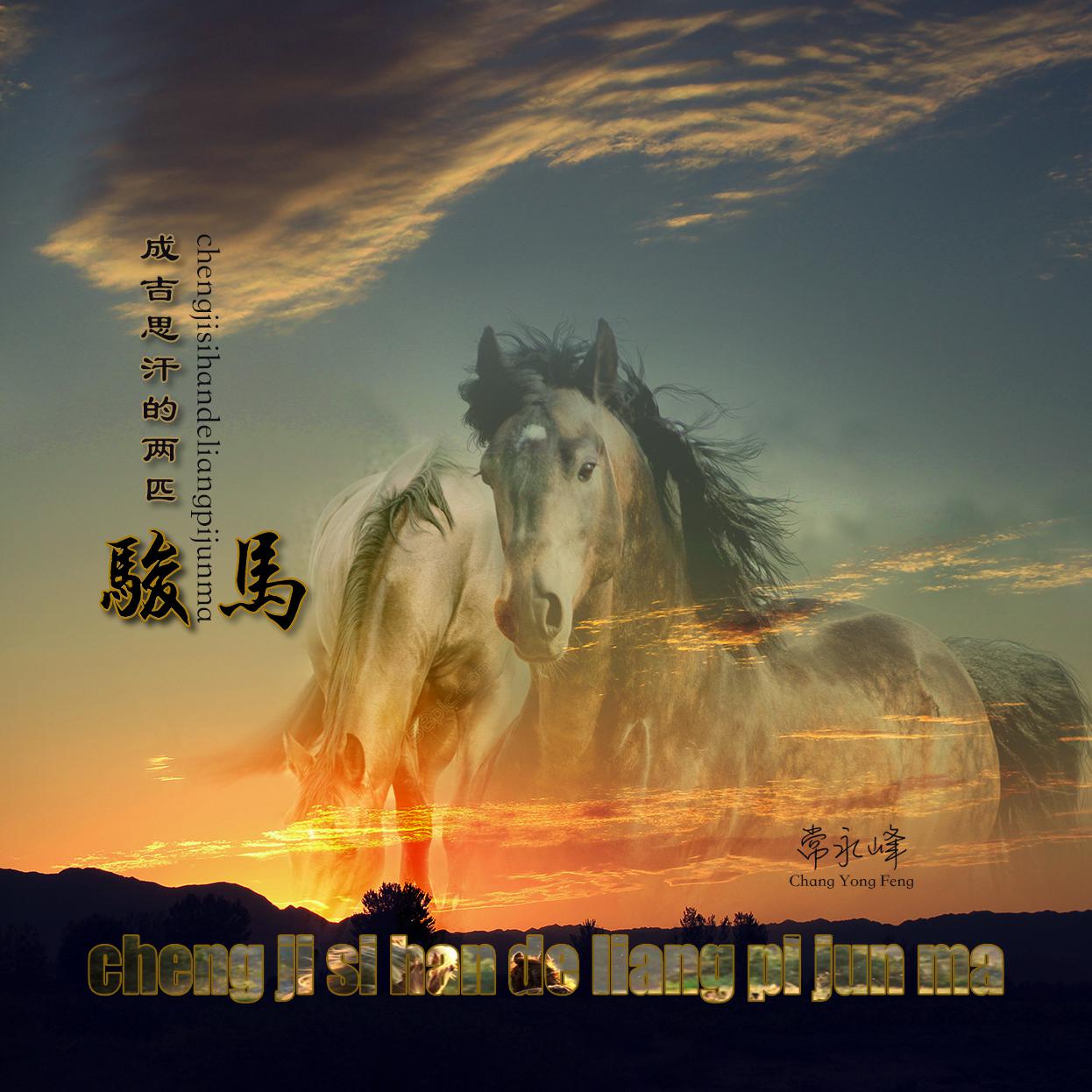 cheng ji si han de liang pi jun ma