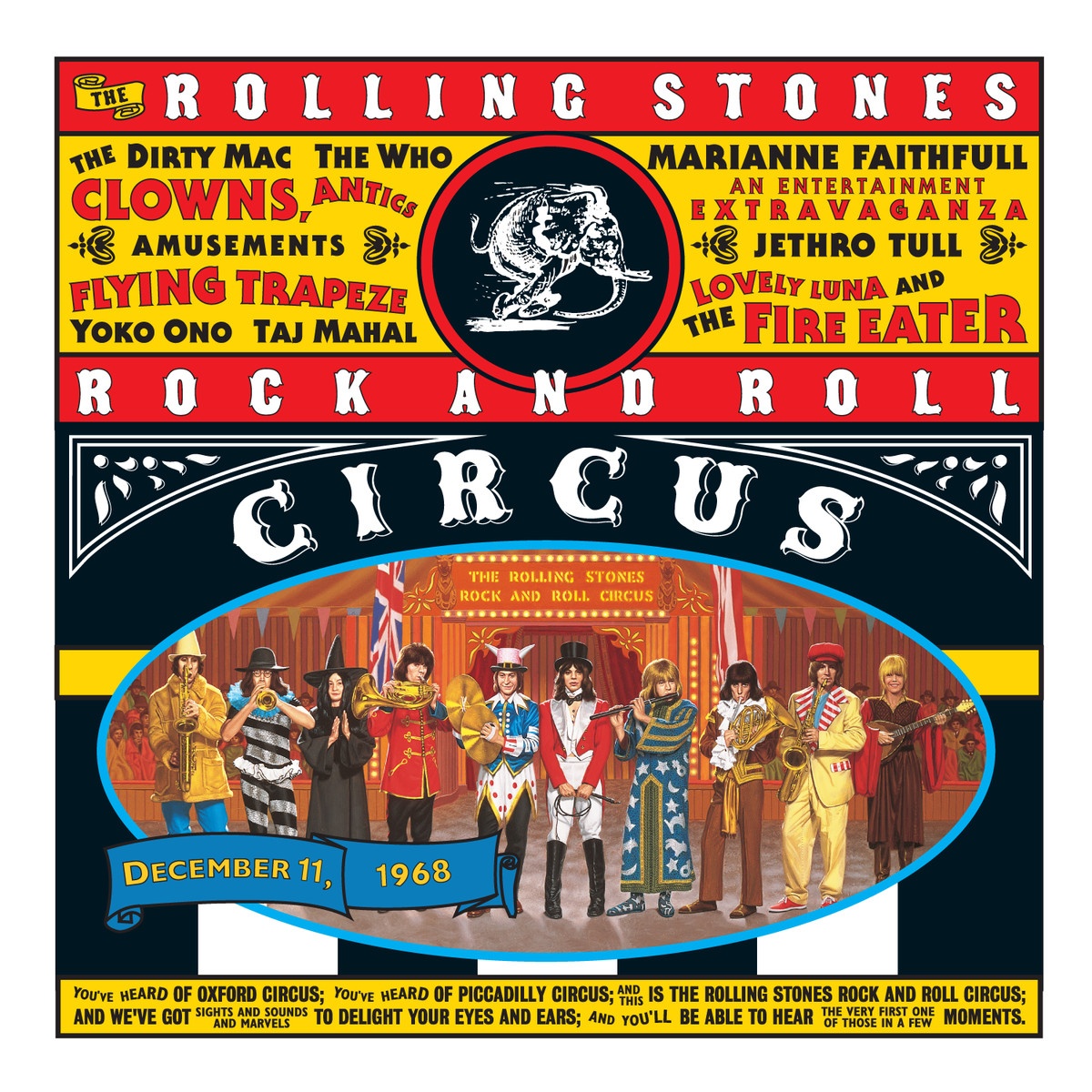 Mick Jagger's Introduction Of "Rock And Roll Circus"