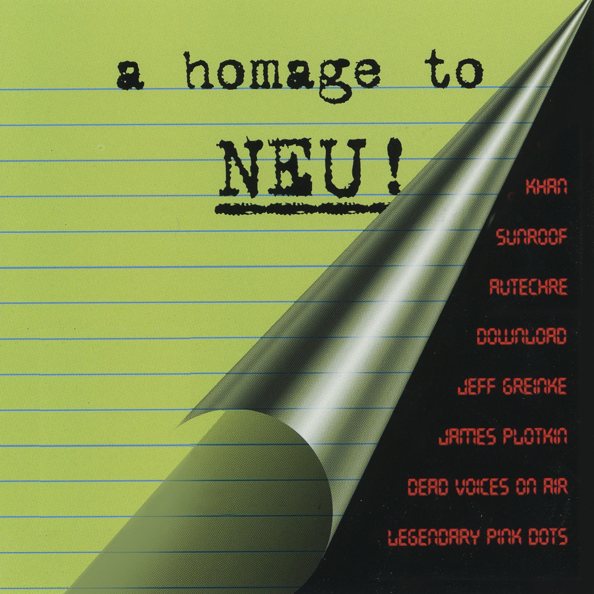 A Homage To Neu!
