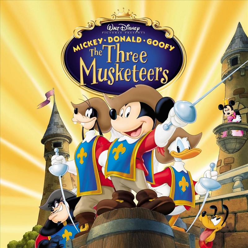 Mickey Donald Goofy - The Three Musketeers