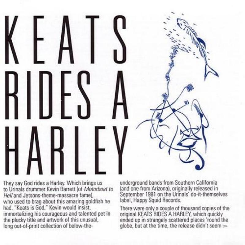 Keats Rides A Harley