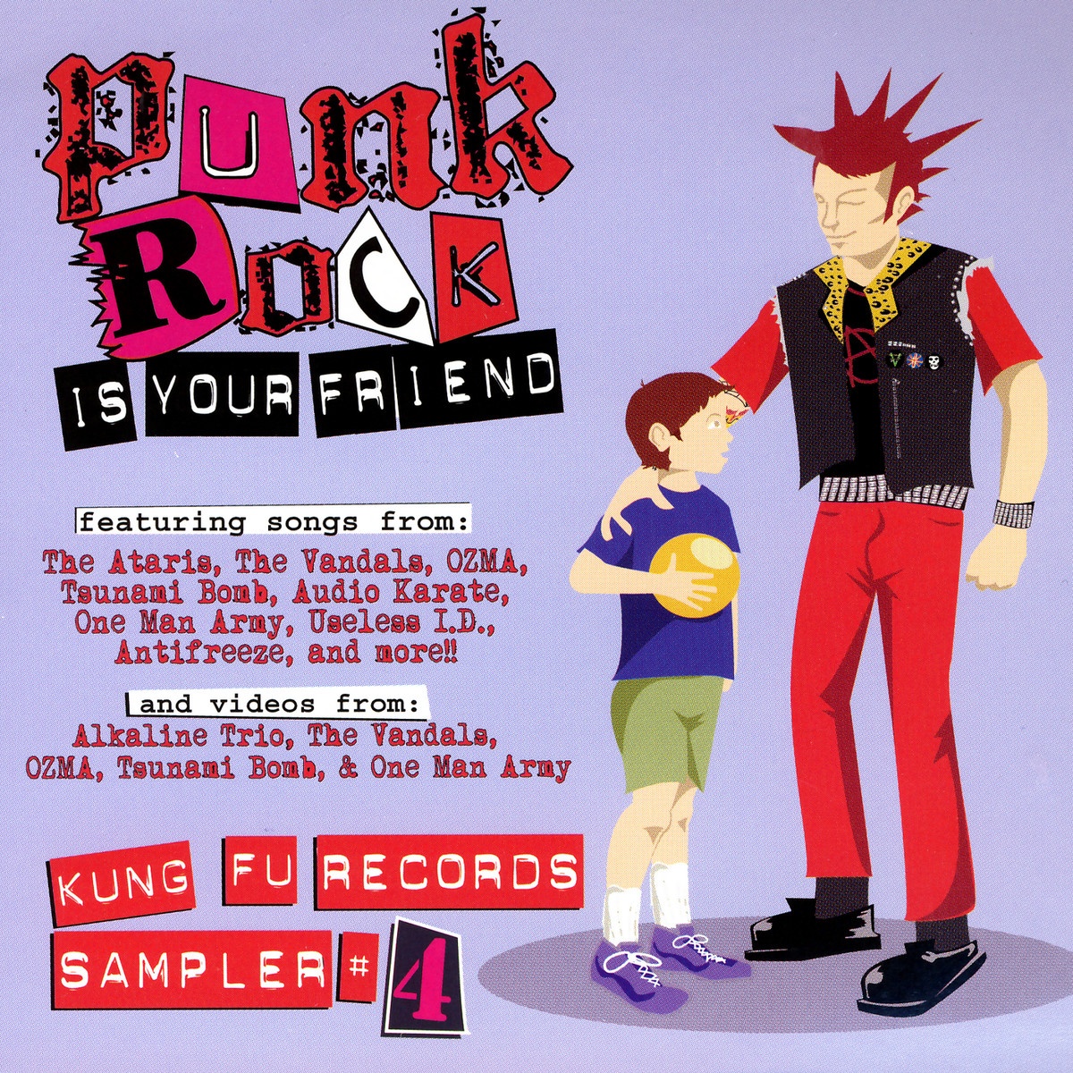 Punk Rock Is Your Friend: Kung Fu Records Sampler, No. 4