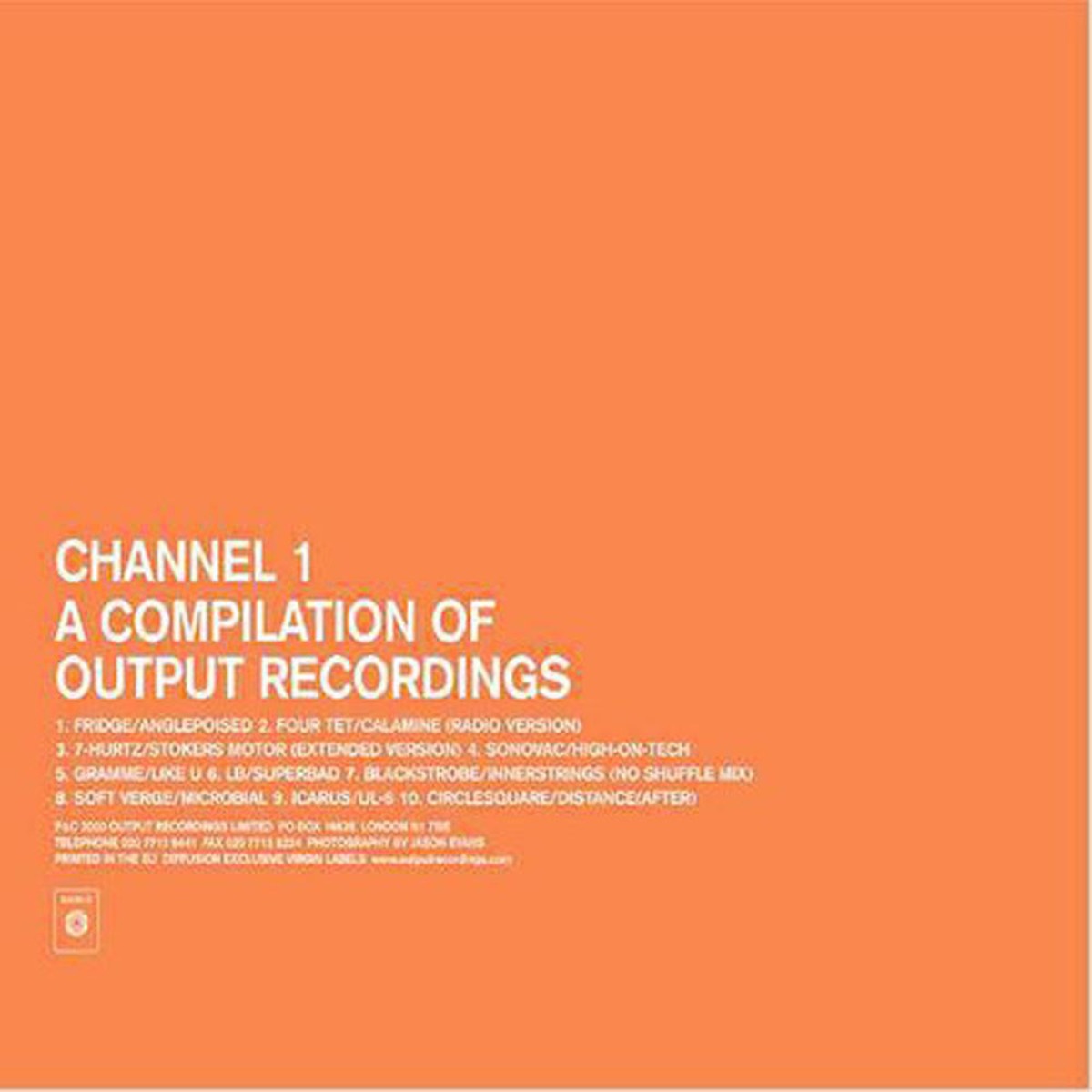 Channel 1: A Compilation Of Output Recordings