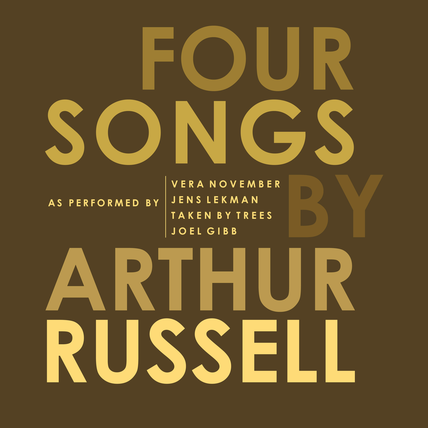 Four Songs By Arthur Russell