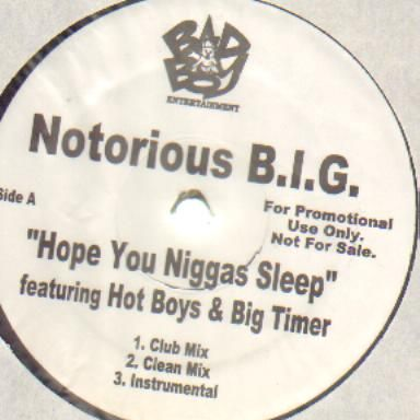 Hope You Niggas Sleep (Club Mix) [feat. Hot Boys]