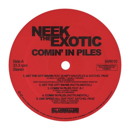 Comin in Piles Vinyl