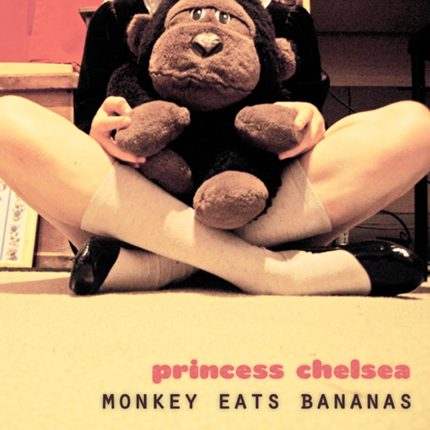 Monkey Eats Bananas
