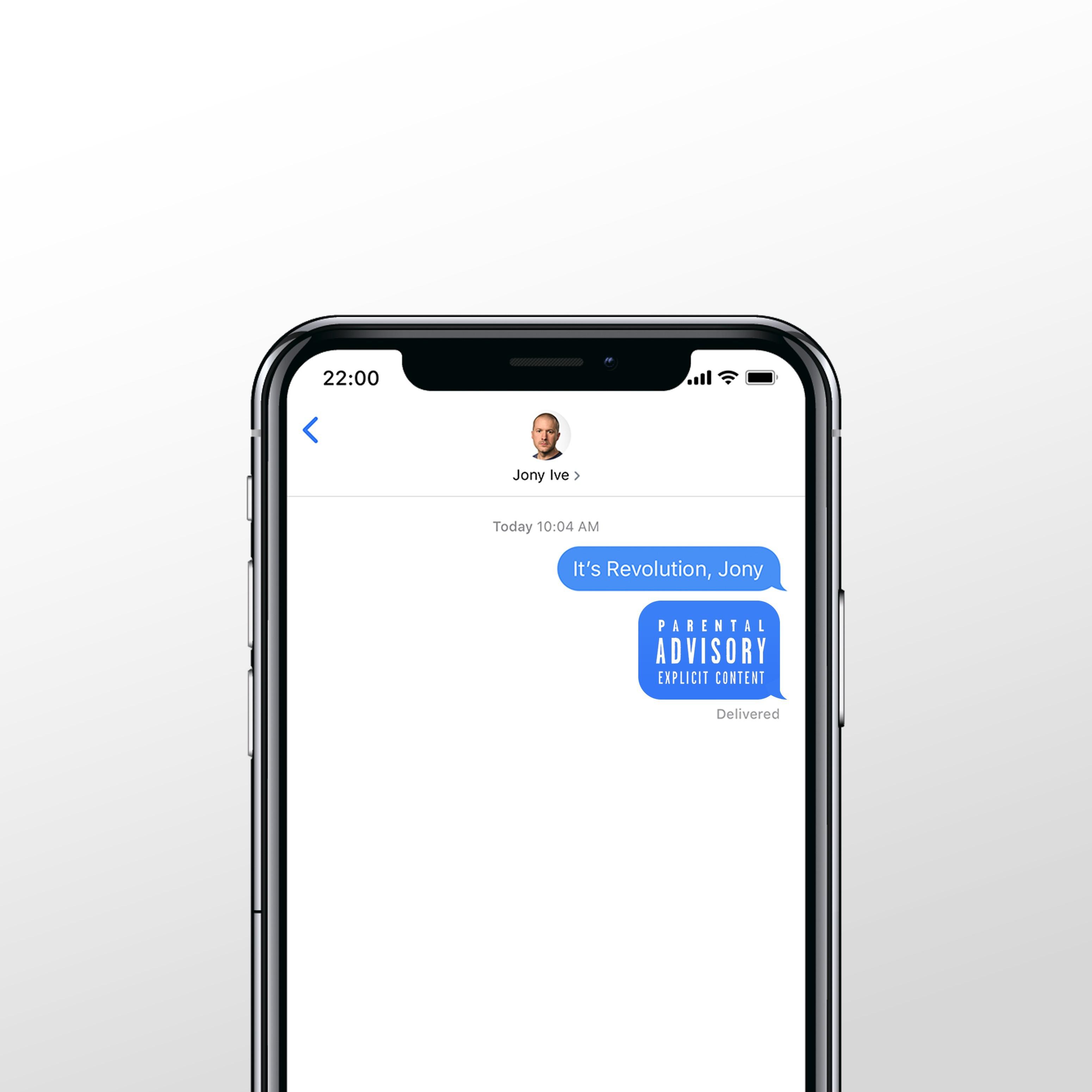 It's Revolution Jony