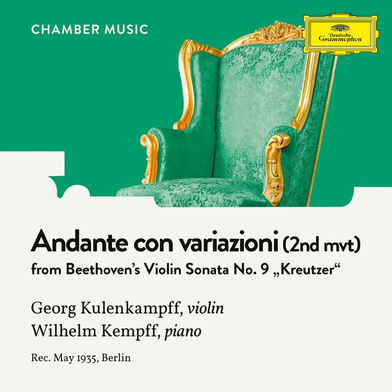 Violin Sonata No. 9 in A Major, Op. 47 "Kreutzer":II. Andante con variazioni