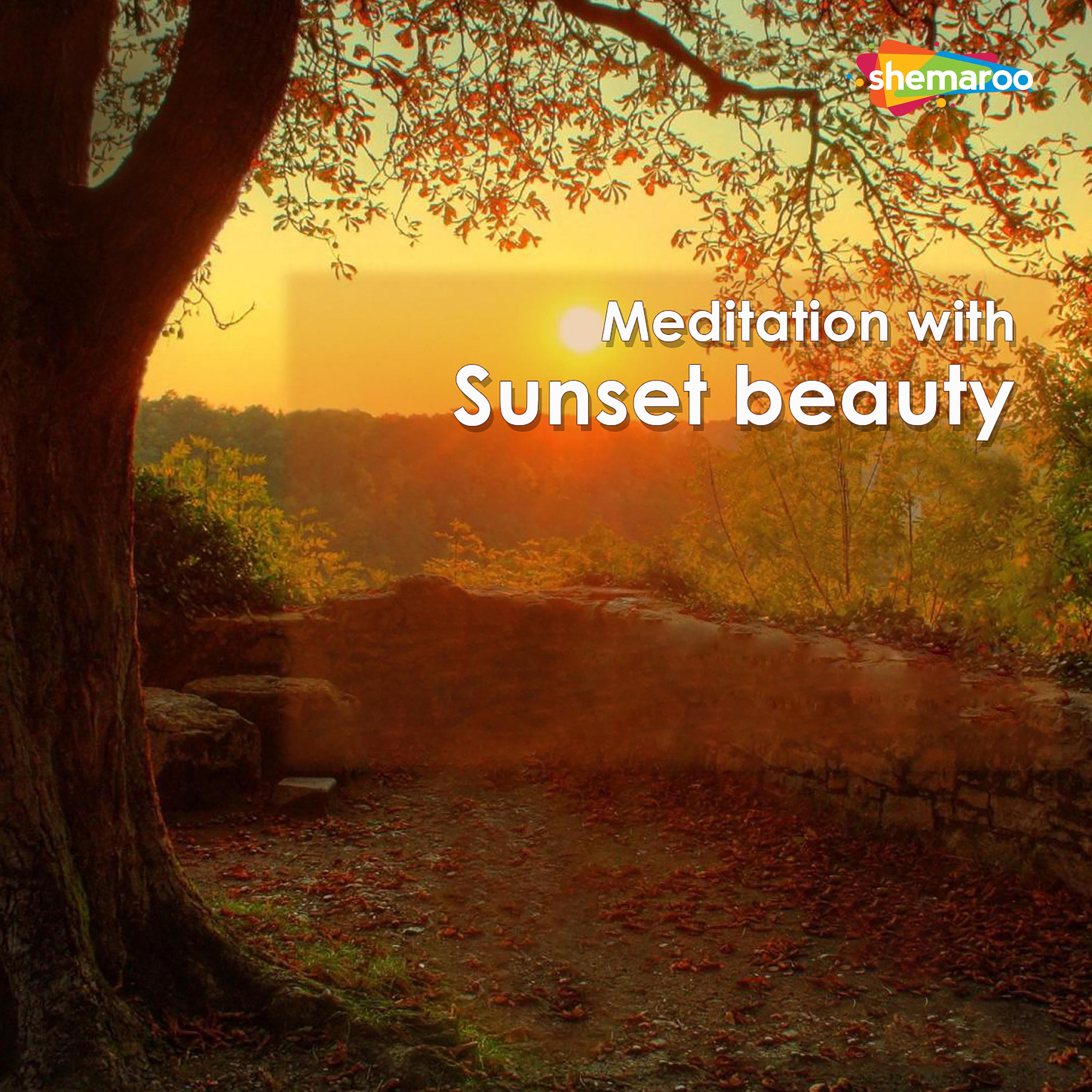 Meditation with Sunset Beauty