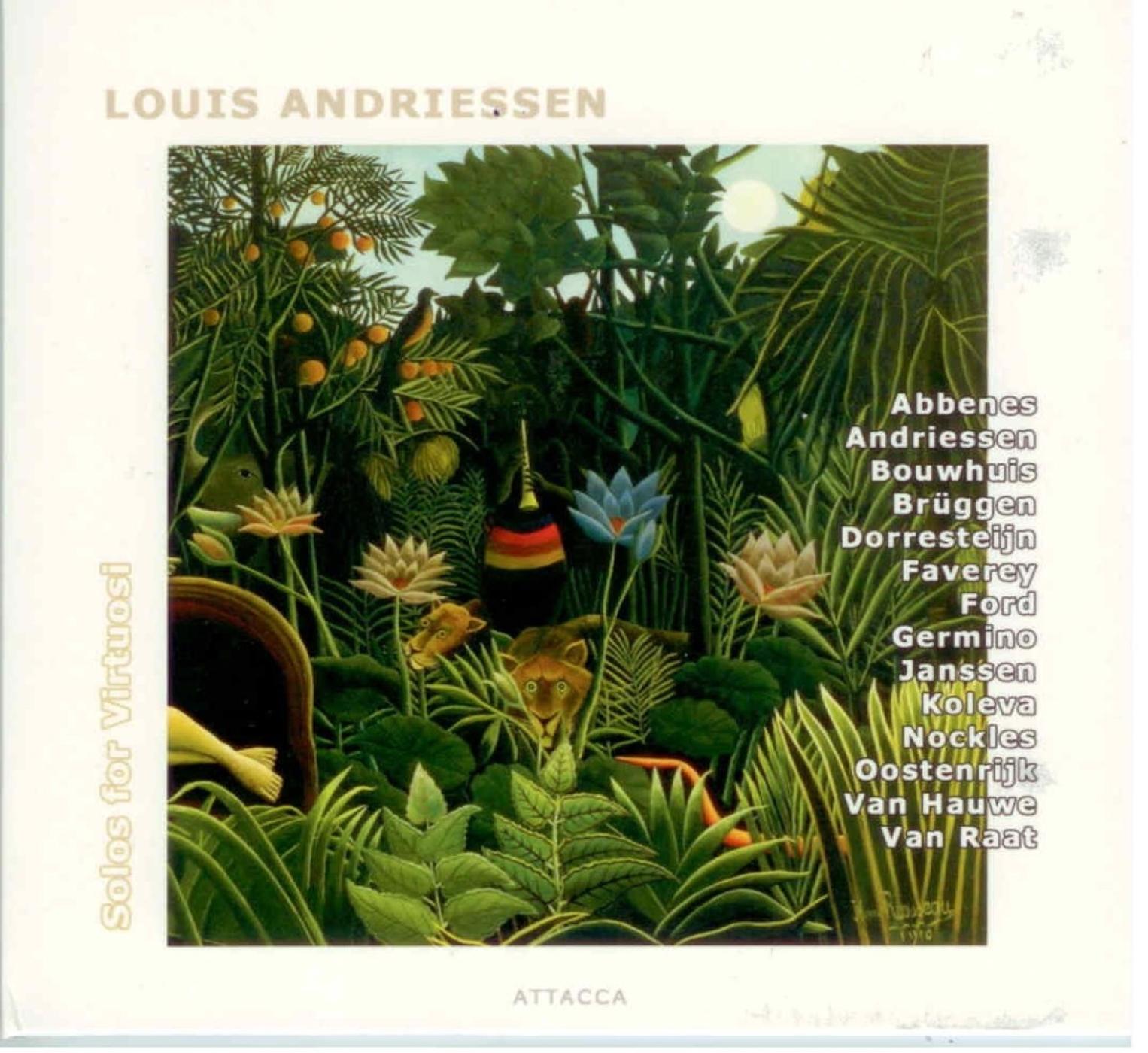 Louis Andriessen: Sweet for recorders