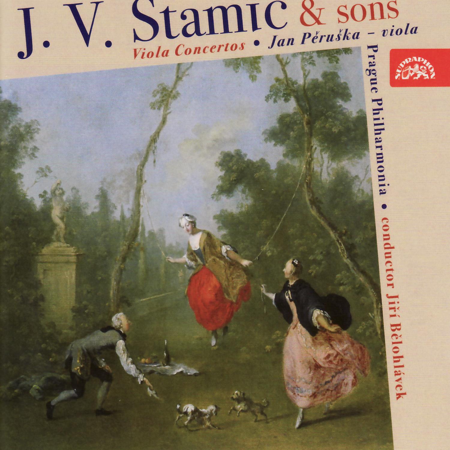 C. Stamitz, A. Stamitz, J. V. Stamic: Viola Concertos  Pe ru ka, Prague Philharmonia, Be lohla vek