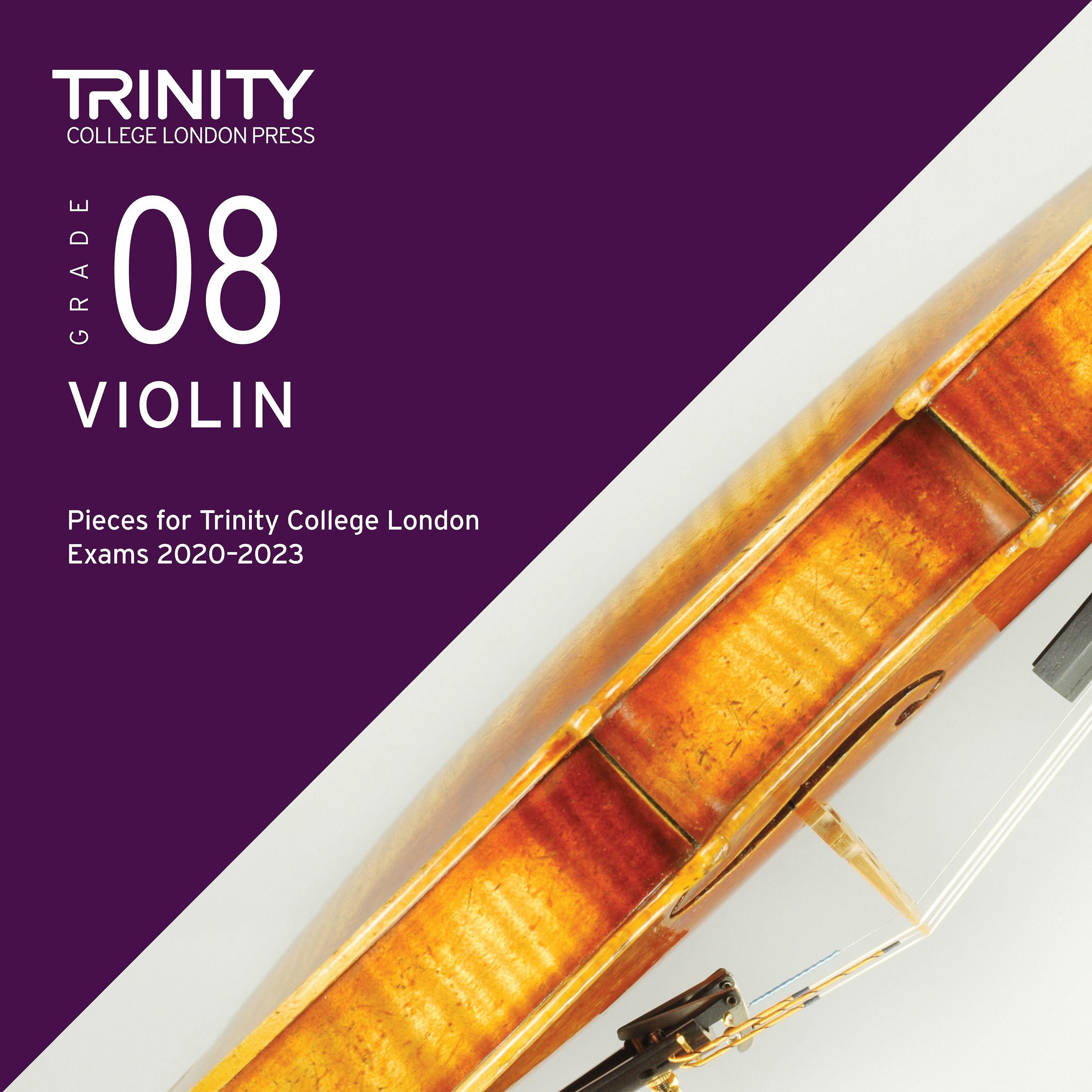 Grade 08 Violin Pieces for Trinity College London Exams 2020-2023