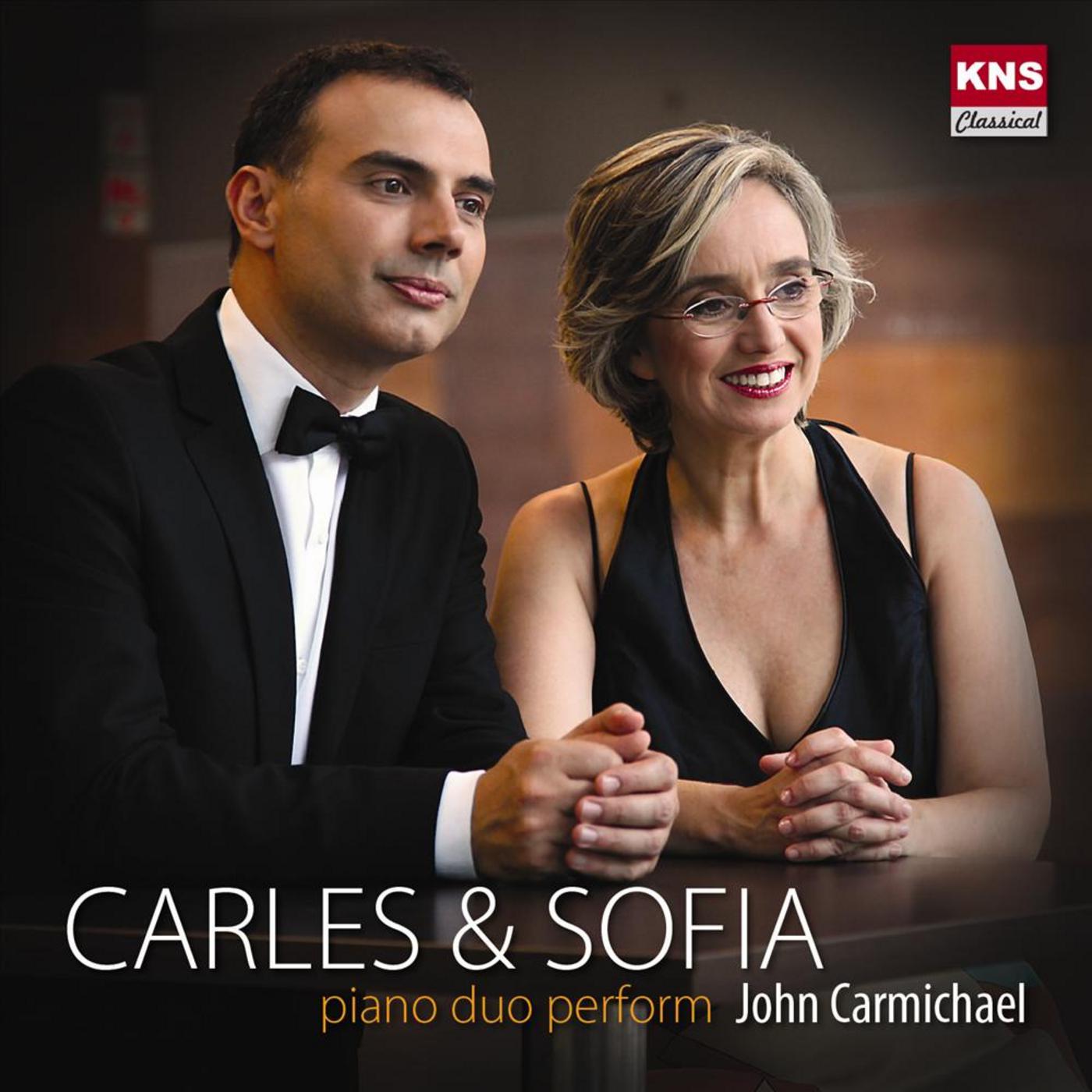 Carles & Sofia piano duo perform John Carmichael