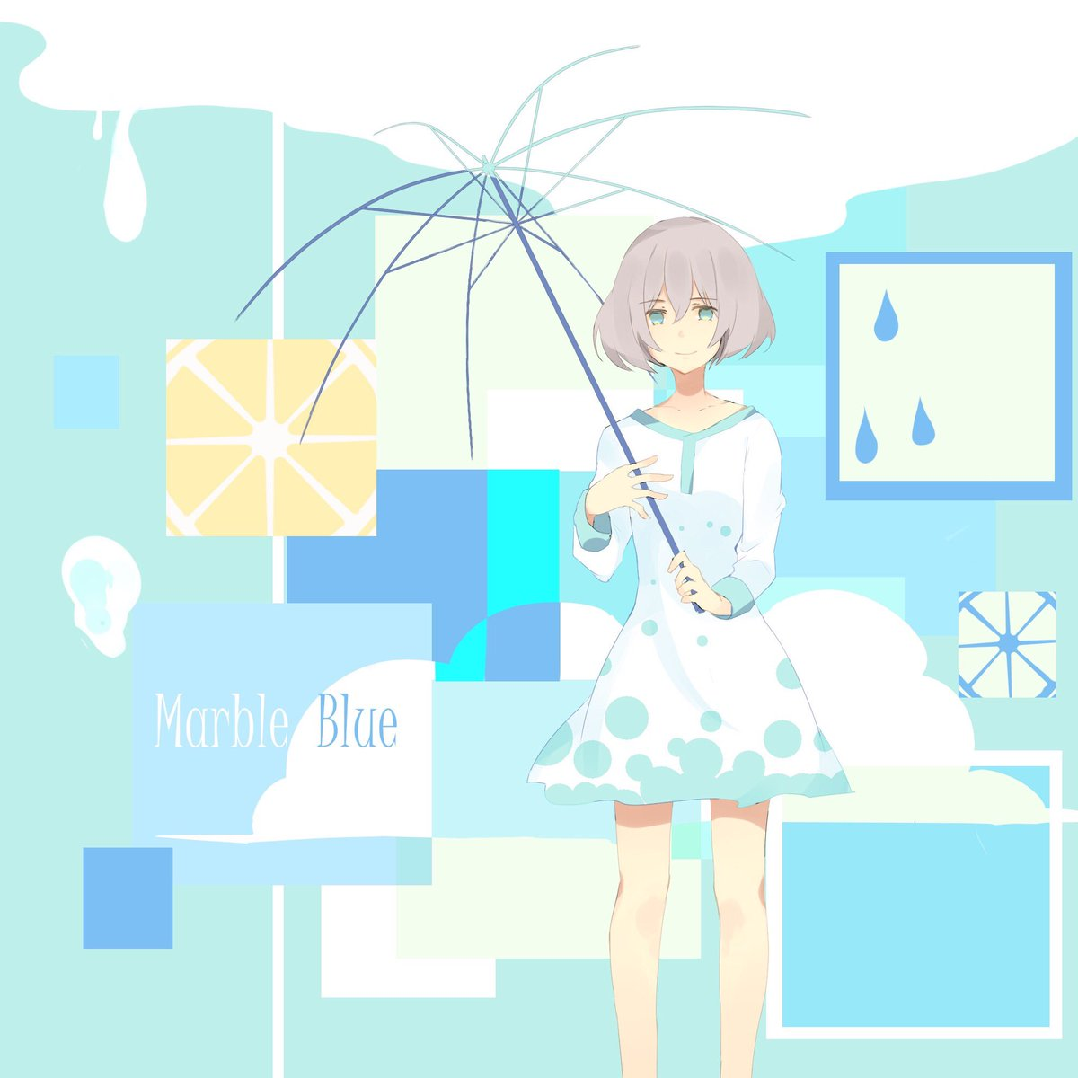 Marble Blue