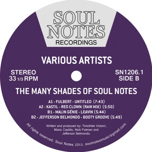Many Shades Of Soul Notes Vol. 1