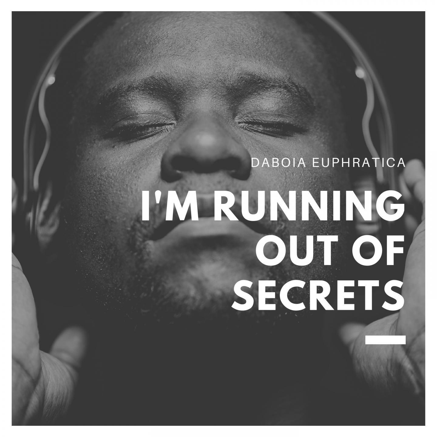 I'm Running Out Of Secrets