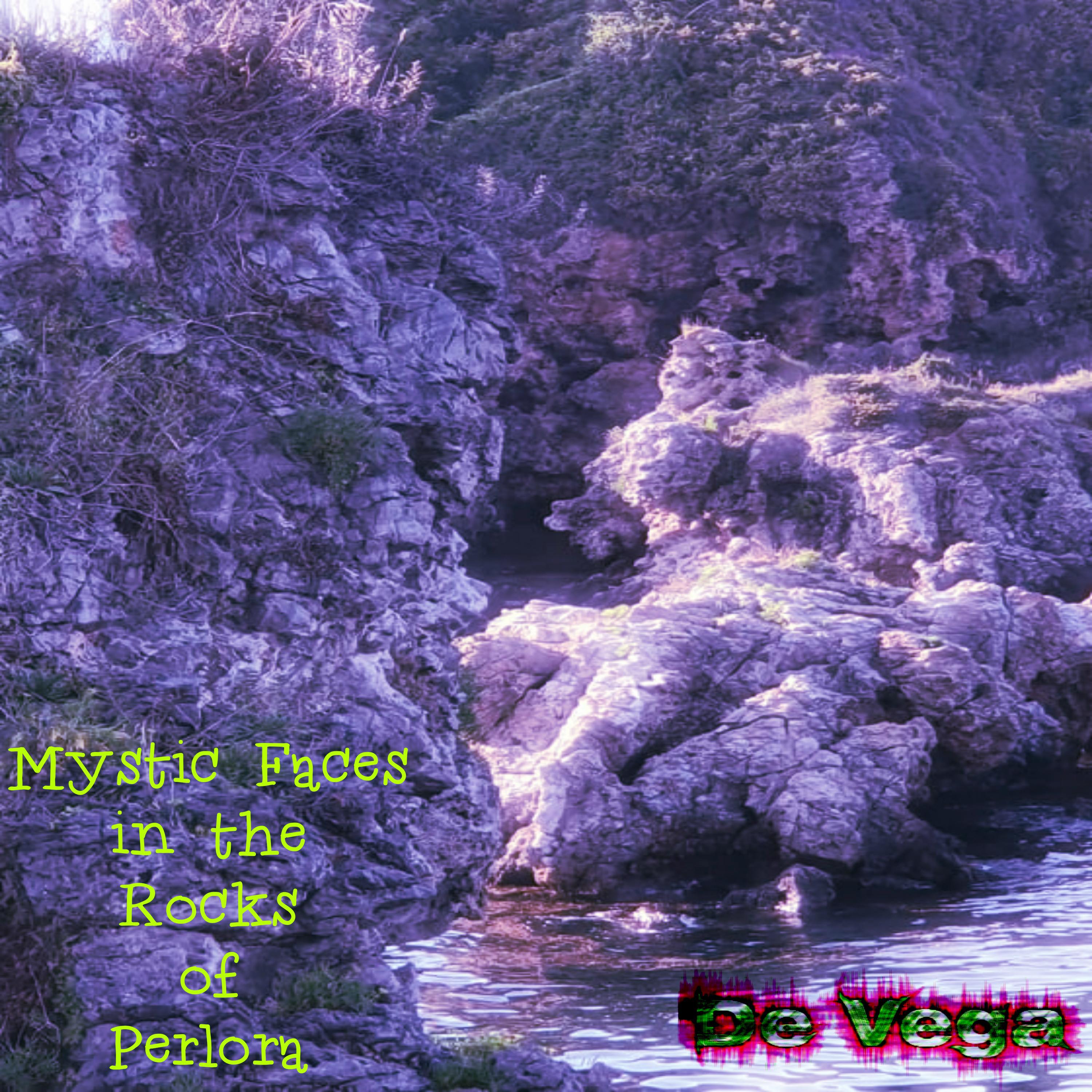 Mystic Faces in the Rocks of Perlora