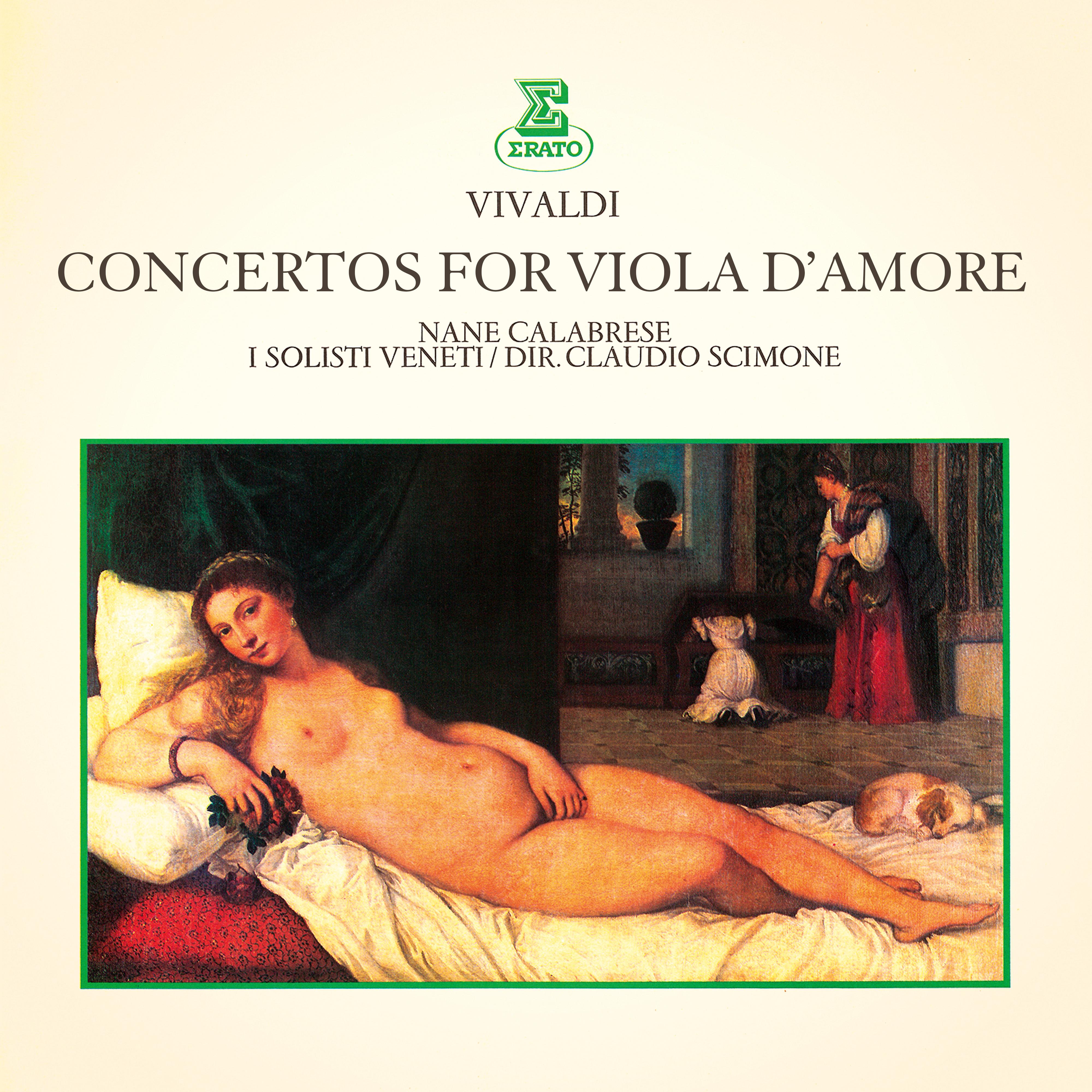 Viola d'amore Concerto in D Minor, RV 395:II. Andante
