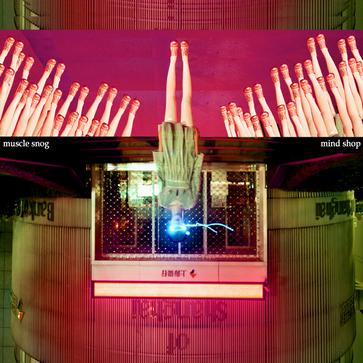 Happy dreamer on a sad bed