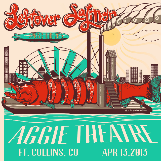 Live Salmon: Aggie Theater, Fort Collins, CO