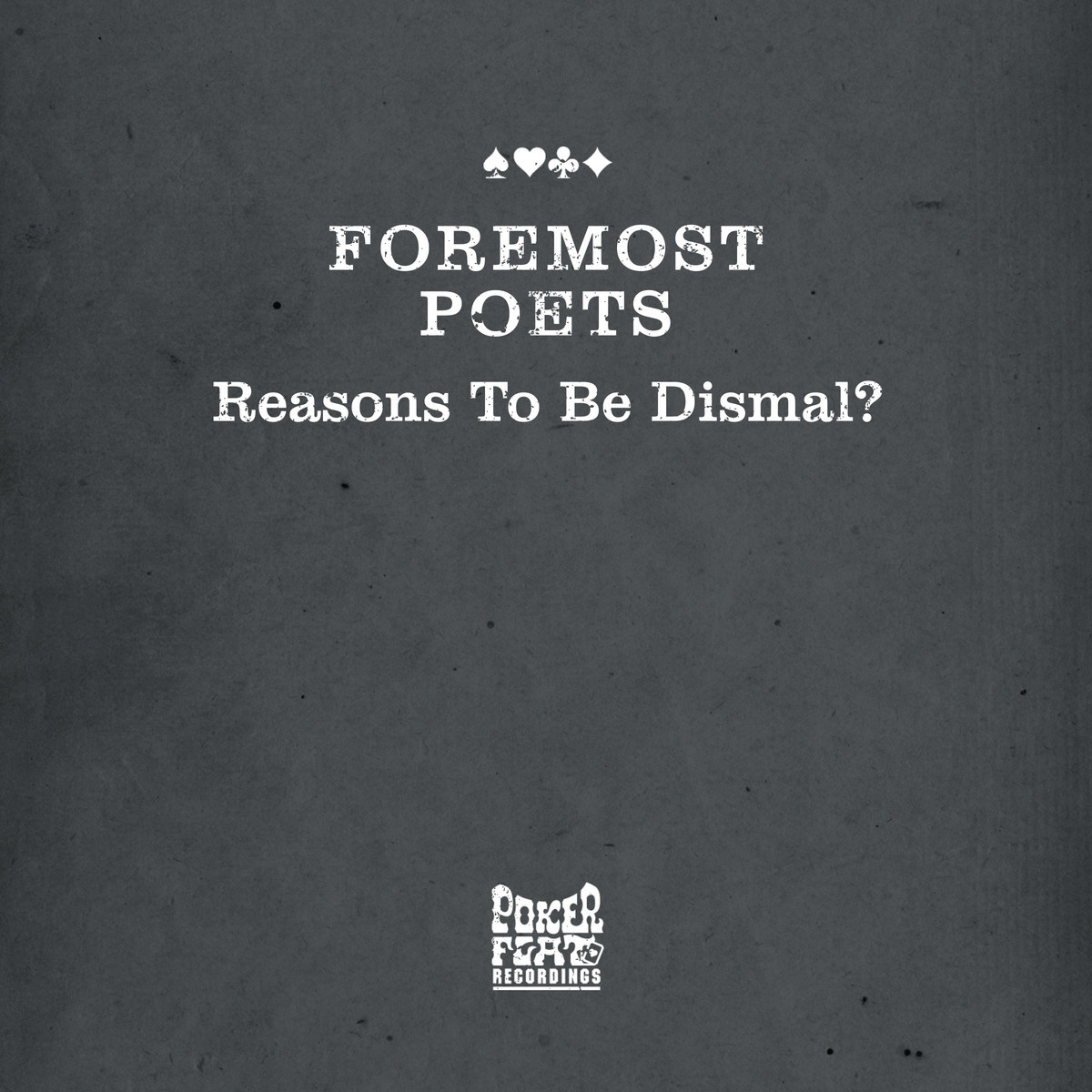 Reasons To Be Dismal (Accapella)