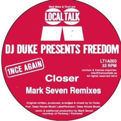 Closer (Mark Seven Remixes)
