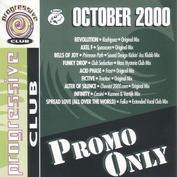 Promo Only Progressive Club: October 2000