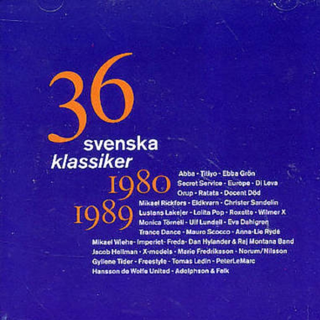36 Svenska klassiker 1980-1989
