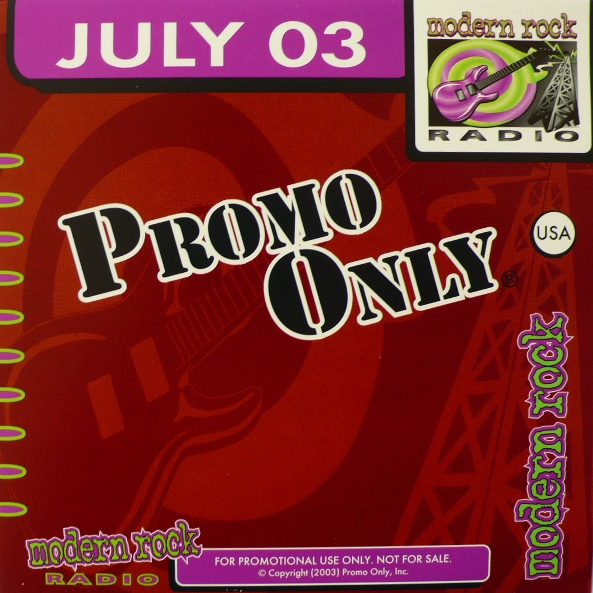 Promo Only Modern Rock Radio July 2003