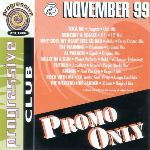 Promo Only Progressive Club: November 99