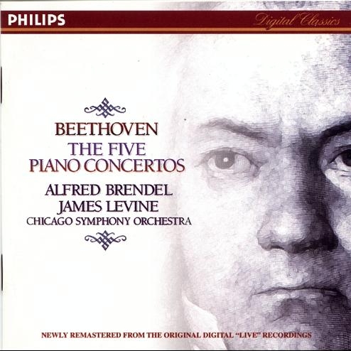 Beethoven - The Five Piano Concertos - Alfred Brendel, Chicago Symphony Orchestra, James Levine