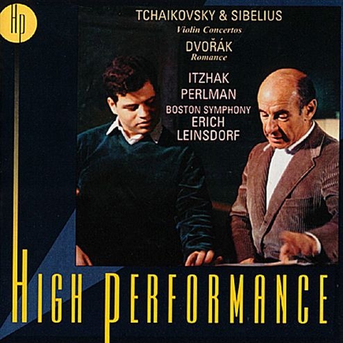 Tchaikovsky  Sibelius Violin Concertos Dvoa k Romance Itzhak Perlman, Erich Leinsdorf  The Boston Symphony Orchestra