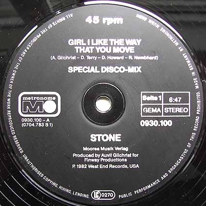 Girl I Like The Way That You Move (Dub Mix)