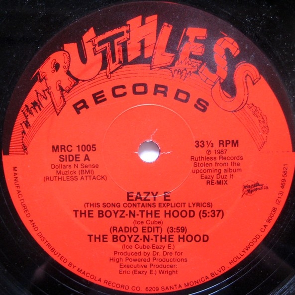 The Boyz in the Hood (Radio Ed