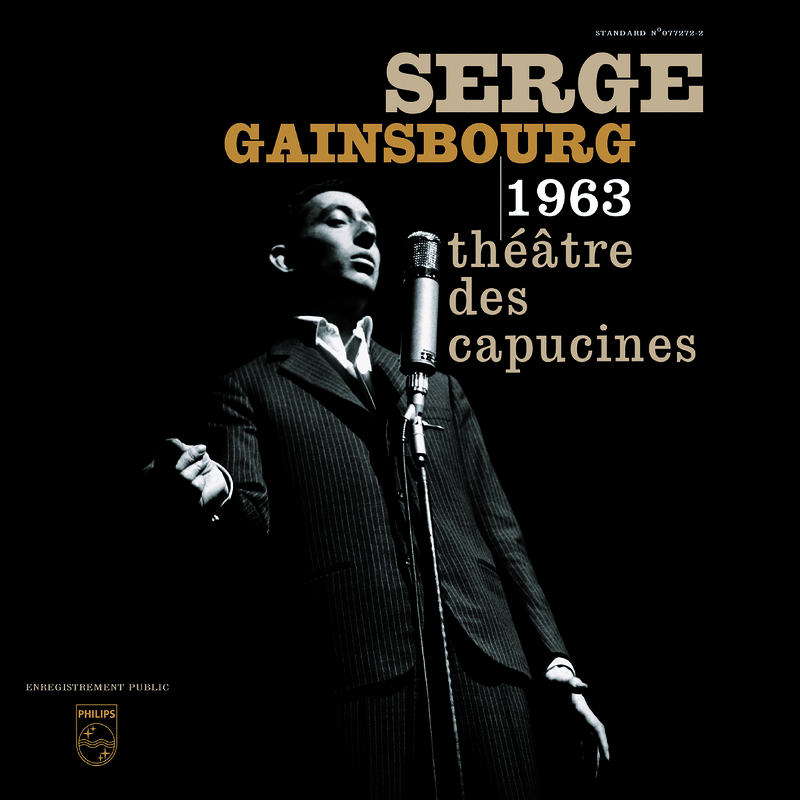 Pre sentation De Serge Gainsbourg Sur Fond Musical " La Femme Des Uns Sous Le Corps Des Autres"  Live Au The tre Des Capucines  1963