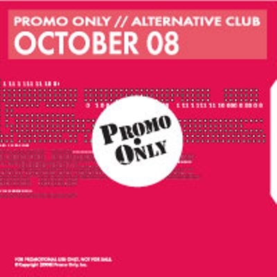 Promo Only: Alternative Club, October 2008