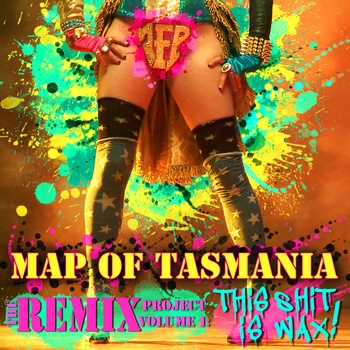 Map of Tasmania (Remix by David Minnick)