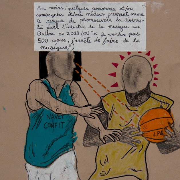 LP6  AU MOINS, QUELQUES PERSONNES ET OU COMPAGNIES ET OU MÉ DIAS PRENNENT ENCORE LE RISQUE DE PROMOUVOIR LA DIVERSITÉ DANS L' INDUSTRIE DE LA MUSIQUE AU QUÉ BEC EN 2013