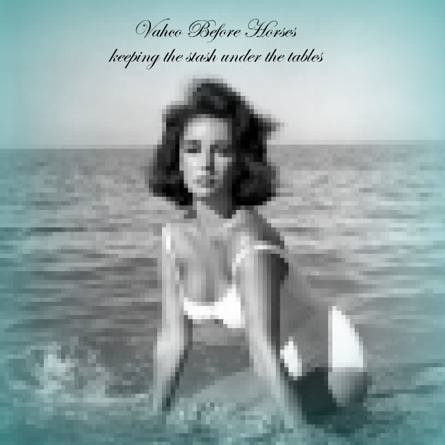 preparing snake salad over the stones