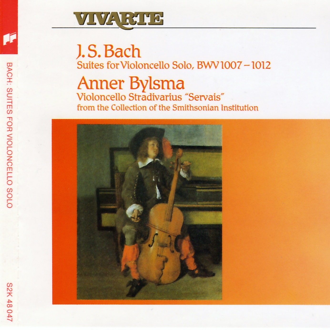 Johann Sebastian Bach: Suite no.1 in G major, BMV1007 - 4.Sarabande