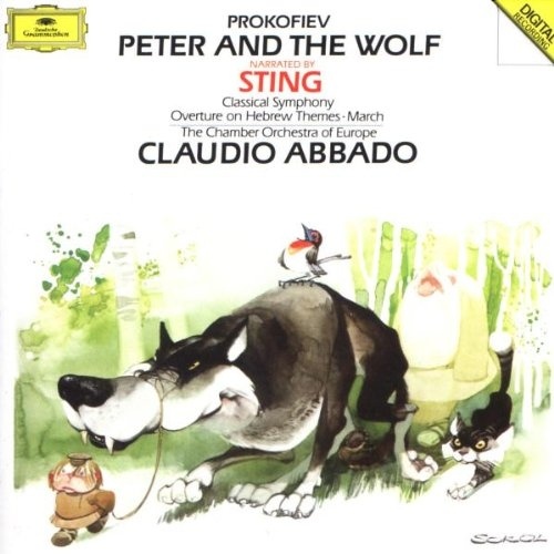 Sergei Prokofiev: Peter and the wolf, Op.67 - Narration in English, Text adapted by Sting - Early one morning Peter opened the gate ... Andantino