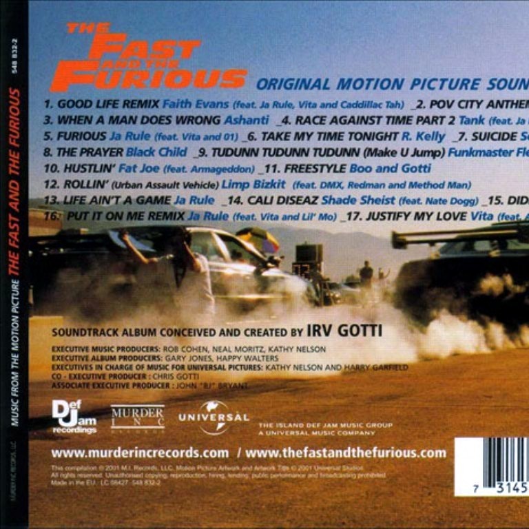 The.Fast.and.The.Furious.Soundtrack.Collection