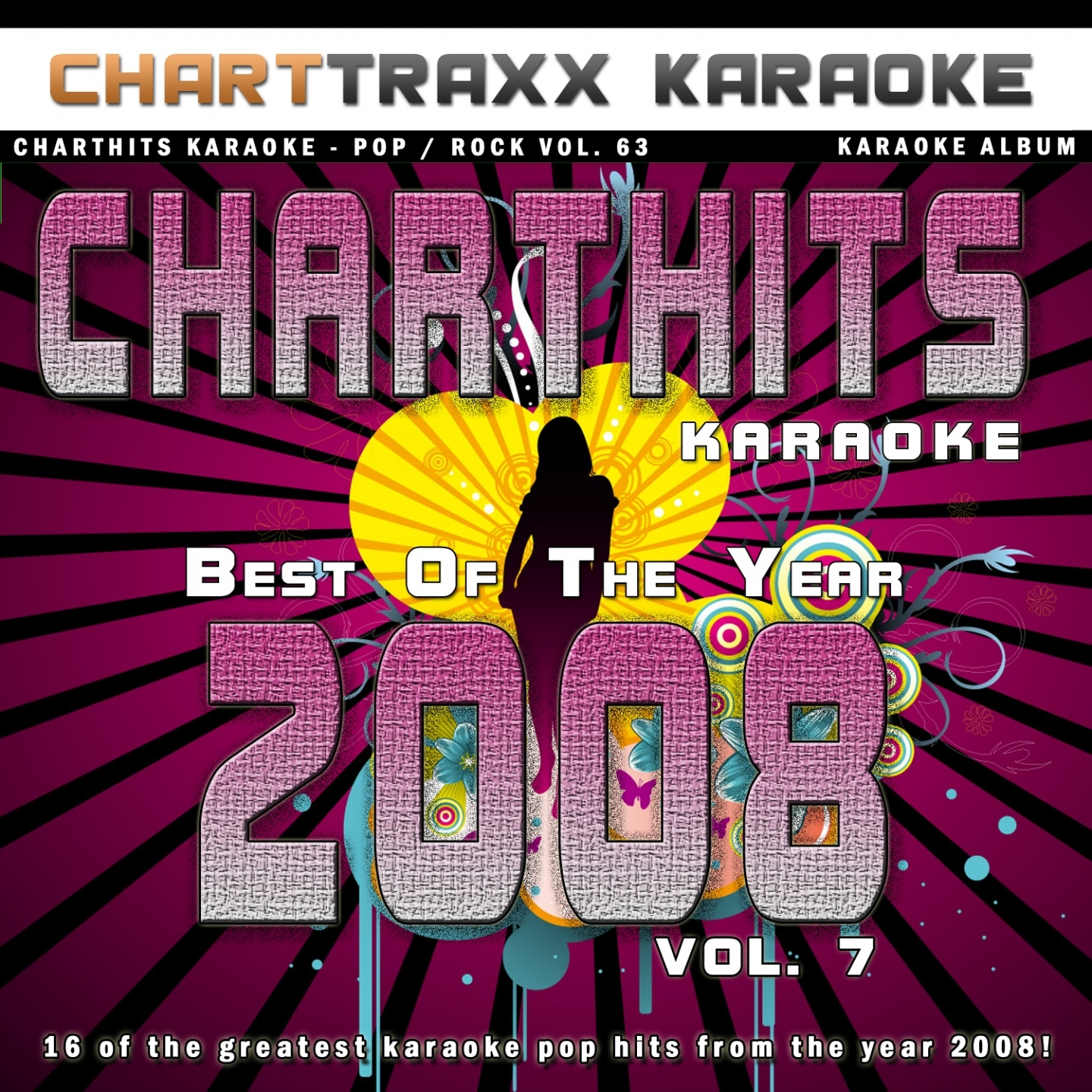 Charthits Karaoke : The Very Best of the Year 2008, Vol. 7