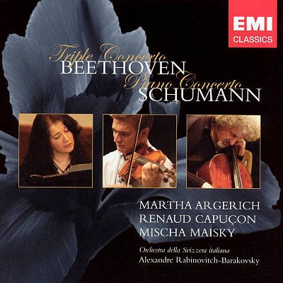 Beethoven - Triple Concerto; Schumann - Piano Concerto