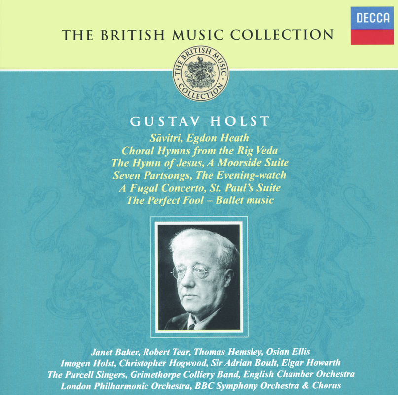 Holst: Savitri - Chamber opera in one act - original version - I Am With Thee