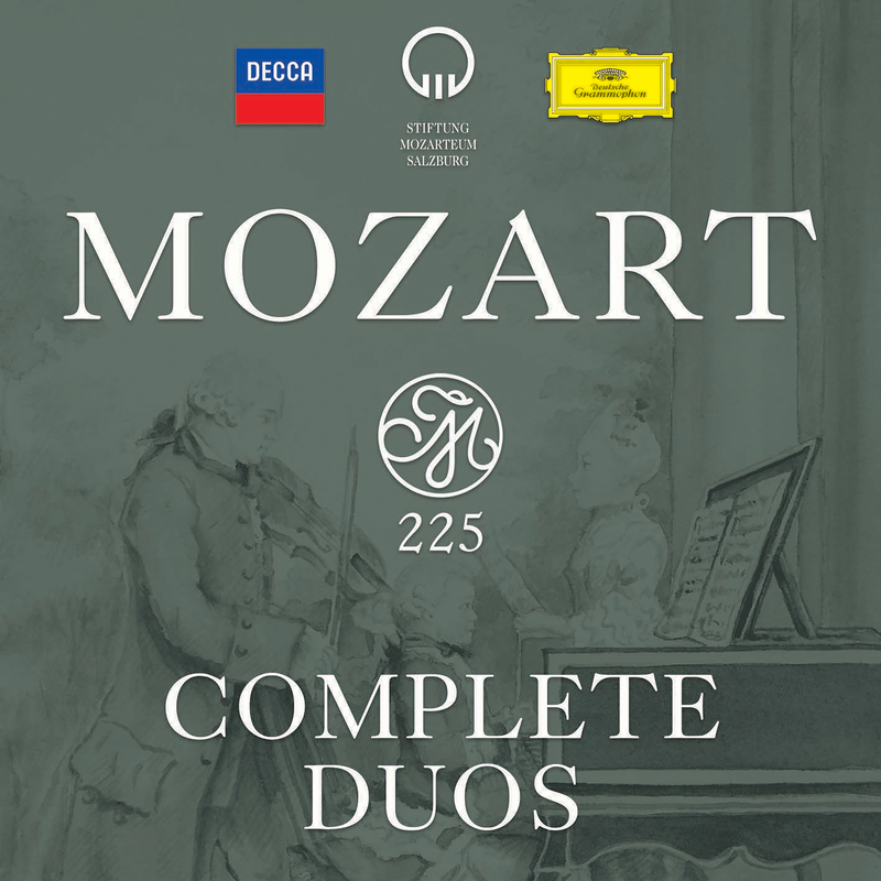 Mozart: Sonata for Piano and Violin in C, K.14 - for Harpsichord and Violin - 3. Menuetto I - Menuetto II en carillon